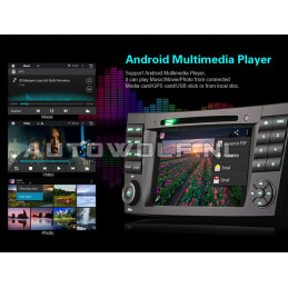 AW9501A Mercedes 7 inch Android navigation, multimedia, car pc