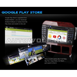 AW9509A Mercedes 7 inch Android navigatie, multimedia car pc