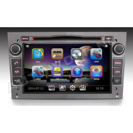 Opel 2DIN 7 inch car stereo with Navigation and DVD player