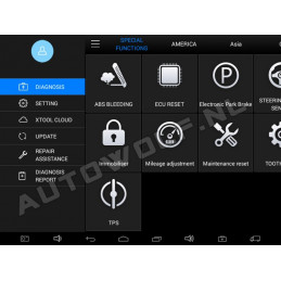 Xtool PS90 Professionele diagnose apparaat tablet