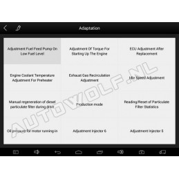 Xtool PS90 Professionele diagnose apparaat tablet