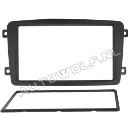 2 DIN panel Mercedes C class w203 to ISO type1