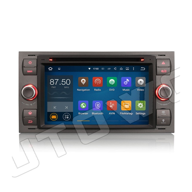 plakboek zand faillissement AW3366FS6 7 inch Android navigatie voor Ford, multimedia car pc PX6  hexa-core, 4gb ram DAB