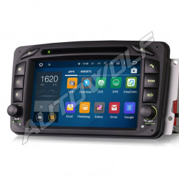 AW3363C Mercedes W203 7 inch Android navigatie, multimedia car pc met DAB