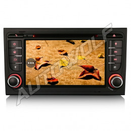 AW3188A Audi A4 7 inch Android navigatie, multimedia car pc met DAB