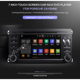 AW9014A Porsche Cayenne 7 inch Android navigation, multimedia, car pc