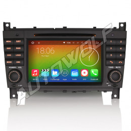 AW9508A Mercedes 7 inch Android navigatie, multimedia car pc