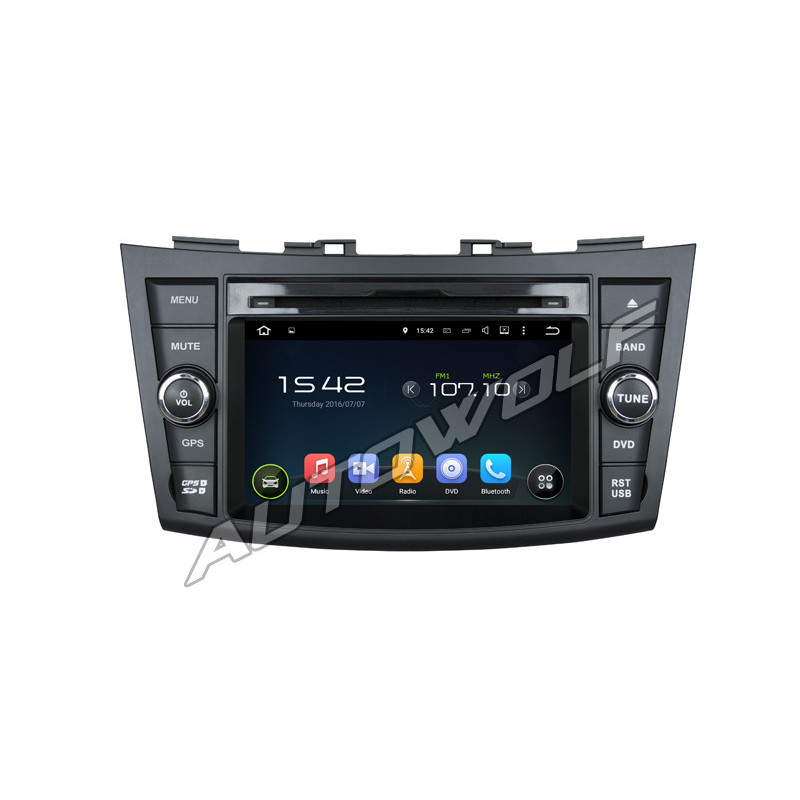 exotisch Spaans nooit AW5557S 2DIN 7 inch Android autoradio navigatie voor Suzuki Swift,  multimedia car pc met DAB