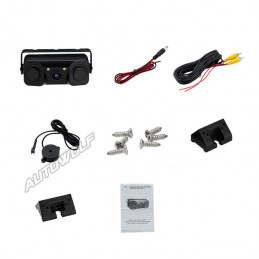 AW716 Rear view camera with parking sensors