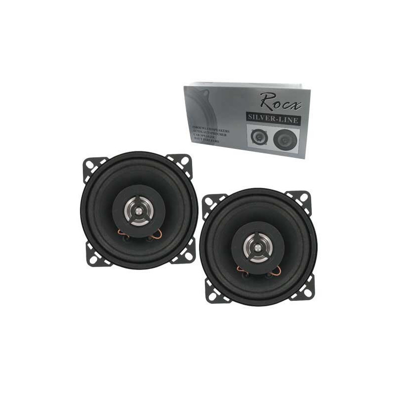 Rocx 2 way speaker 100mm 80w set