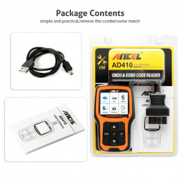 AD410 OBD2 EOBD CAN Handscanner NL