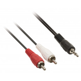 Aux to RCA cable. 3.5 mm aux male to RCA male