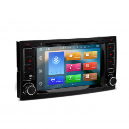 2DIN 7 inch Android navigatie, multimedia car pc met DAB, 2GB ram 32gb opslag voor touareg