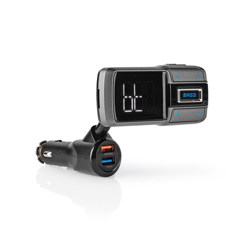 fm transmitter with bluetooth 5 handsfree carkit function