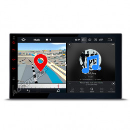 2DIN 7 inch Android 8 navigation, dab with an octacore processor and 4gb with android 8
